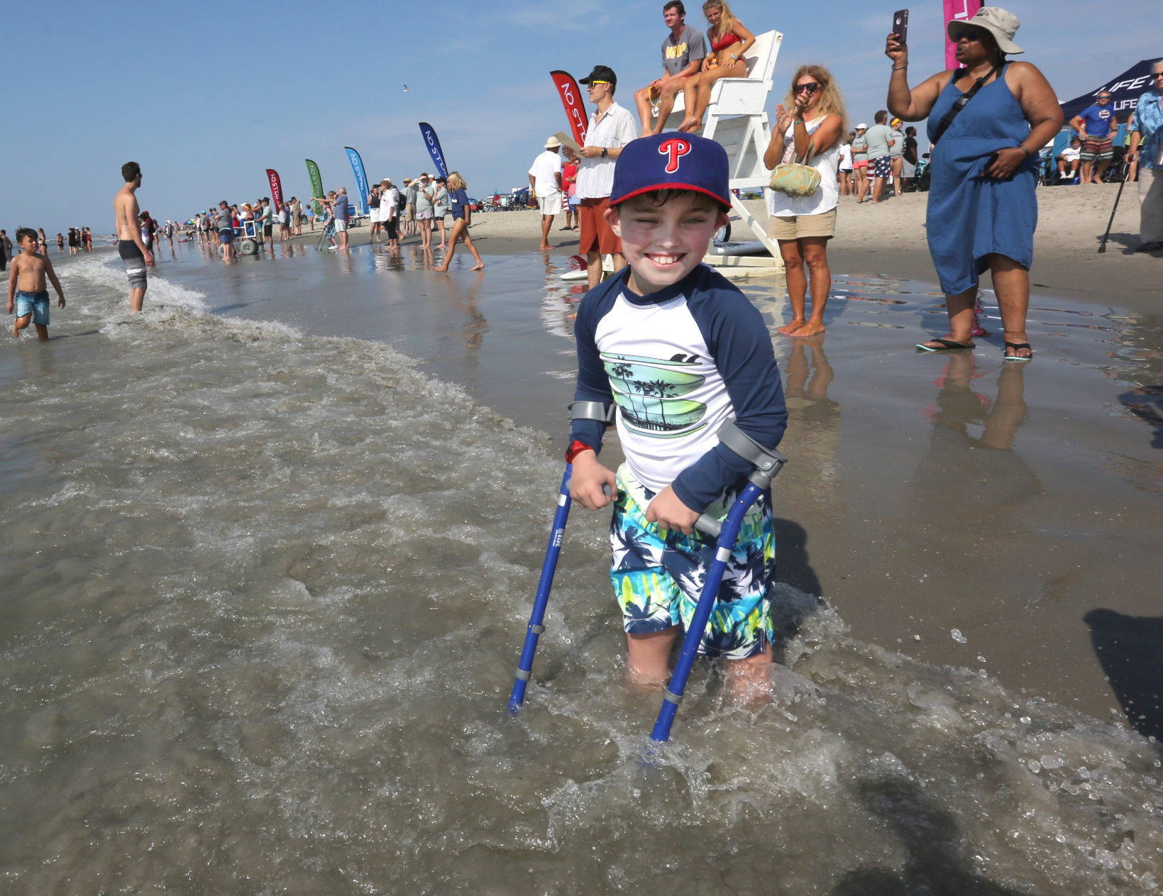 Life Rolls On surfing in Wildwood
